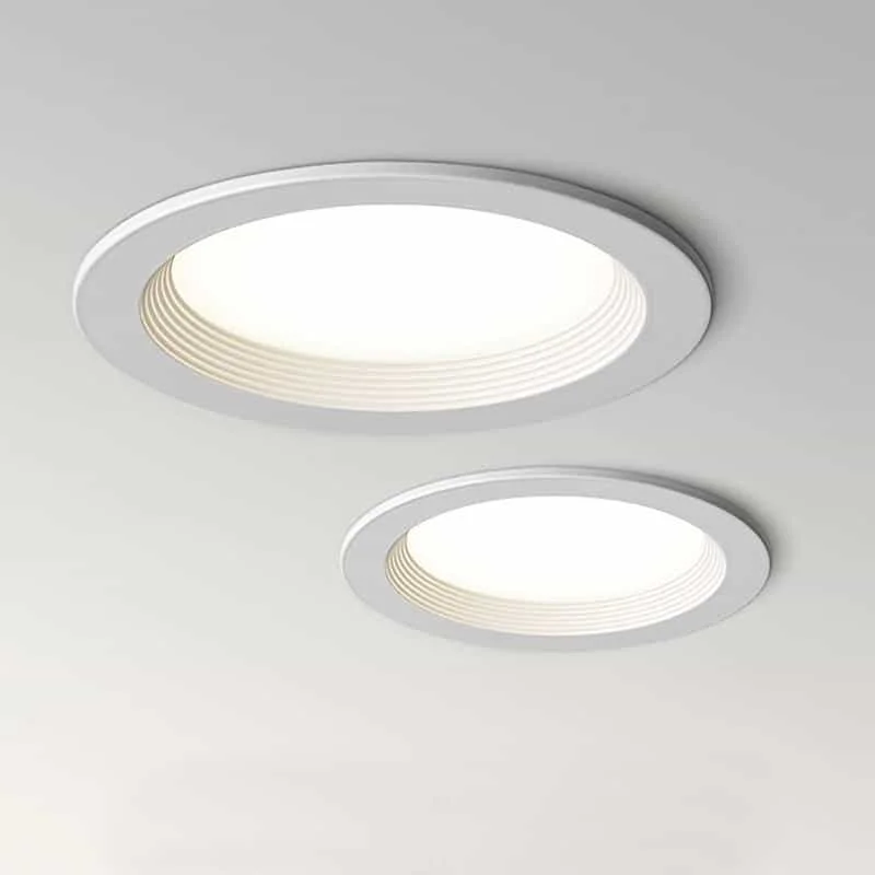 Downlight subțire, cu înălțime de aproximativ 50 mm