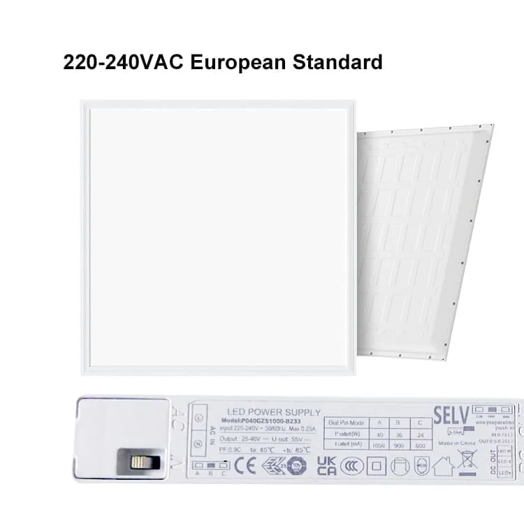 Renk sıcaklığı seçilebilir LED panel
