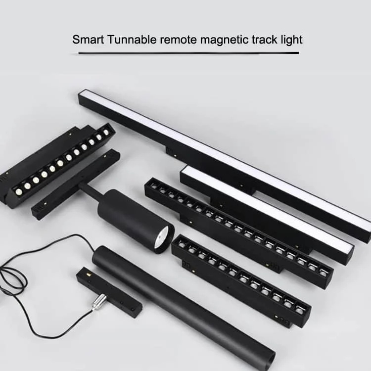 Kumandalı manyetik ray LED armatürler