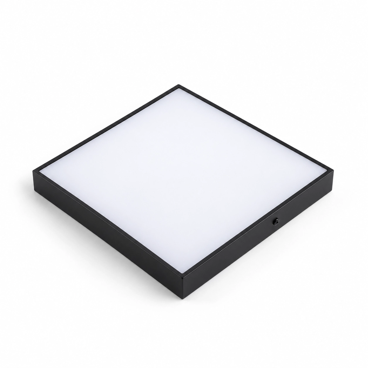 black square ultrathin surface panel continuous white diffuser