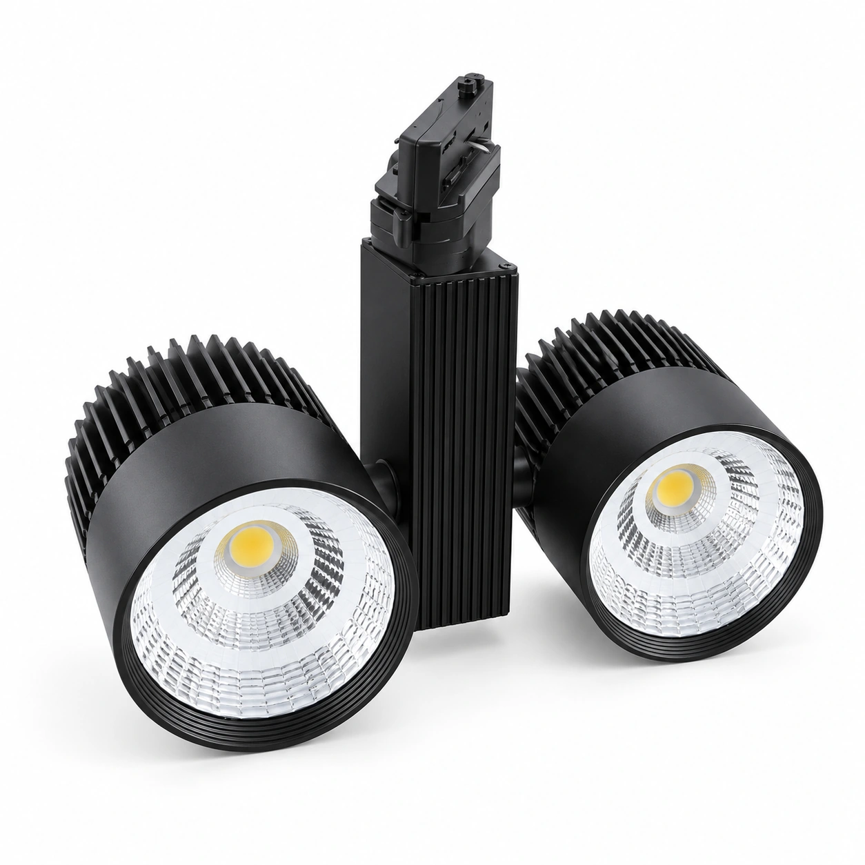 Spoturi LED pe șină cu două capete