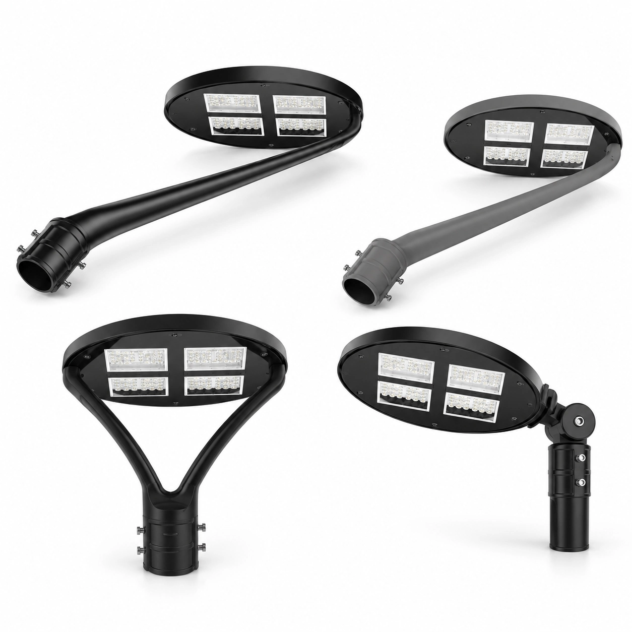 Corpuri decorative pentru vârf de stâlp, de 50–150 W
