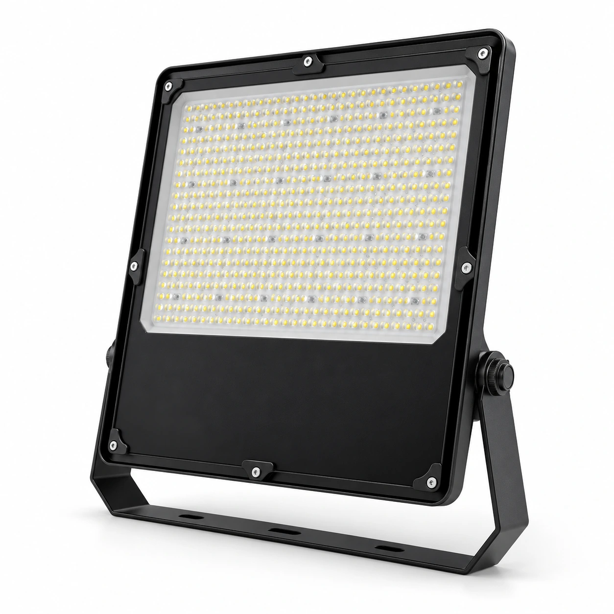 large black rectangular led floodlight white studio