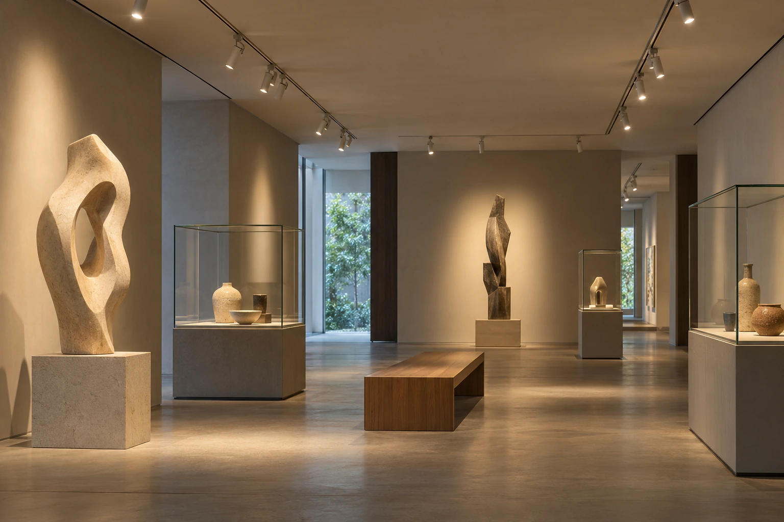 museum gallery led track accent lighting